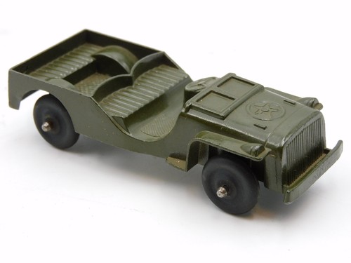 Tootsietoy army jeep willys - tootsietoy,