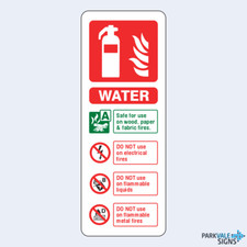 Water Fire Extinguisher ID