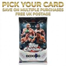 TOPPS BOXING CHROME 2025 PICK