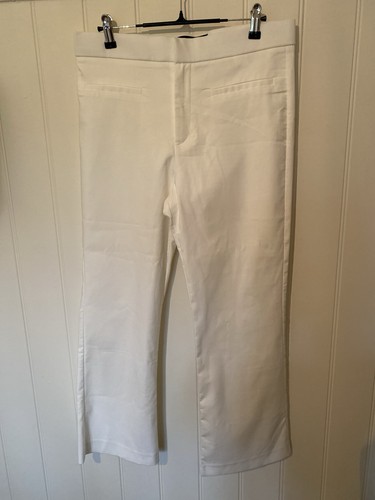 Zara off white trousers with - zara,