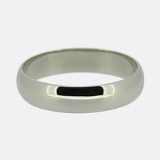 Cartier 5mm Wedding Band Ring Size V (63)