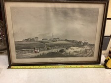 Antique framed print The Old