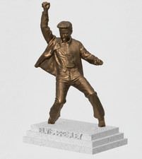 Elvis Presley bronze effect