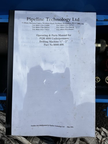 Pipe drilling machine - pipe,