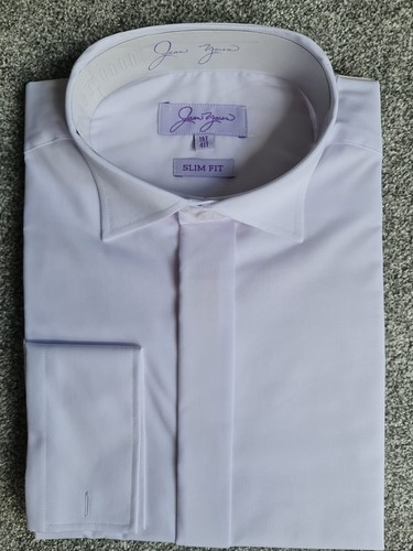 White wing collar - white, shirt
