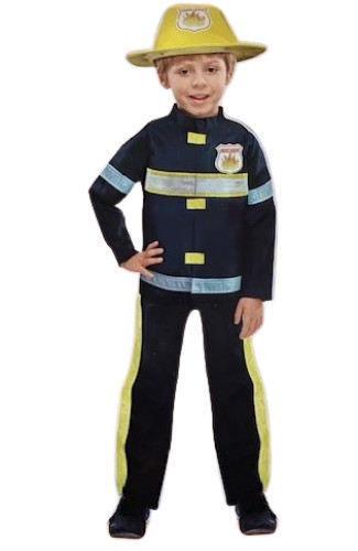 Boys fireman costume - fireman,