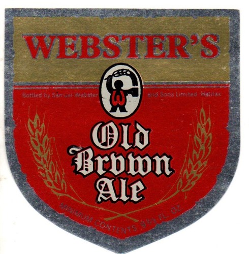 England vintage beer label - -,