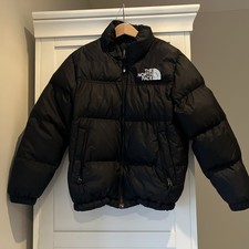 North Face Kids Nuptse 700 Black Puffer Jacket Size M