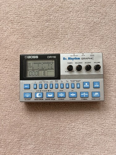 Boss 110 rhythm graphic - boss,