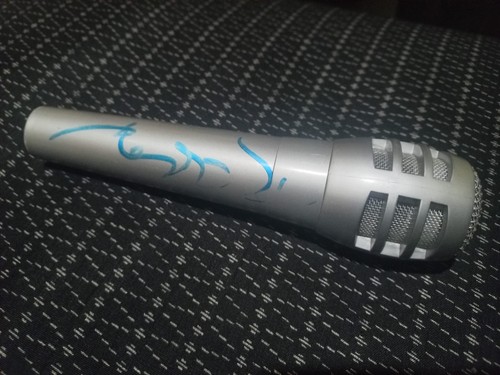 Paul weller signed - paul, microphone
