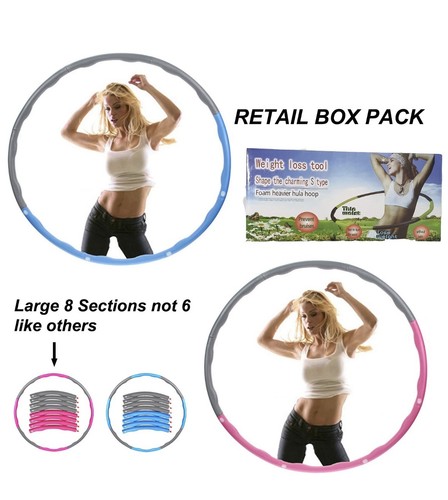 Pink hula hoop weighted - pink,