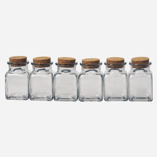 6pcs tromso 200ml square glass - 6pcs,