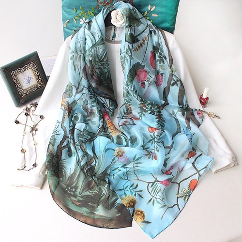 100 mulberry silk - 100%, scarf