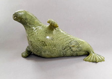 LARGE SIGNED INUIT ESKIMO HAND