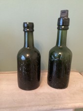 Vintage Glass Beer Bottles