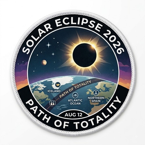 Solar eclipse 2026 - path, of