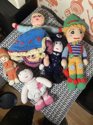 Knitted handmade soft toys - soft, job
