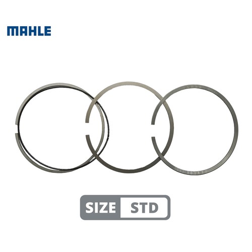 Piston ring set for - set,