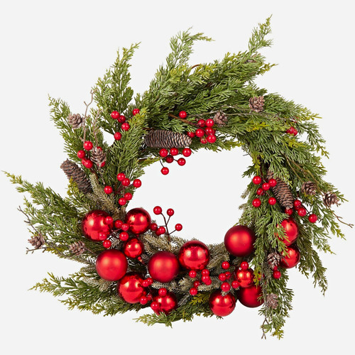 Sweeping bauble and red - bauble, berry