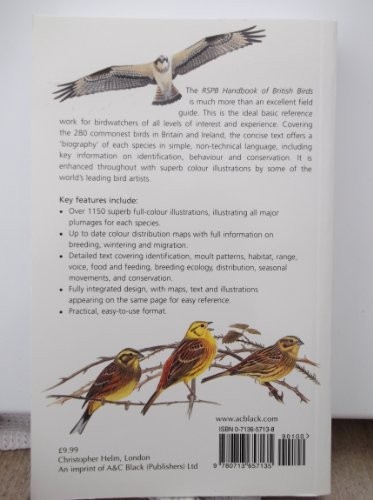 Rspb handbook british birds - handbook, of