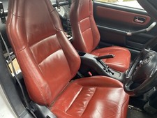 TOYOTA MR2 MK3 Roadster Spyder Full Red Leather Seats + Door Cards