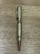 Handmade .308 Brass Twist Bullet Pen
