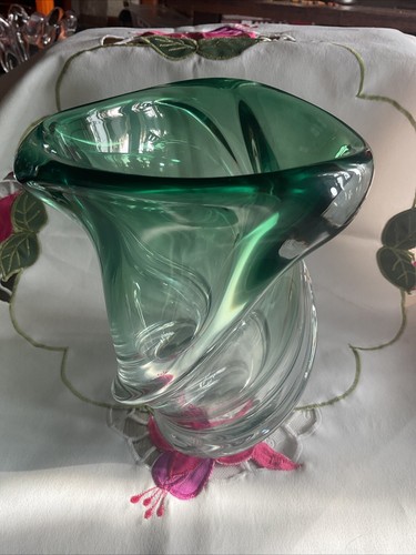 Val lambert signed green - lambert,
