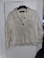 Zara Cream Corduroy Ribbed