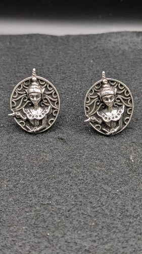 Vintage swank silver tone - silver, thai