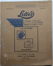Original Lister Instruction
