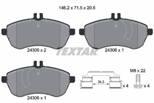 Front axle fits mercedes - front, mercedes-benz