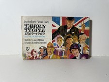 BROOKE BOND PICTURE CARDS FAMOUS PEOPLE 1869 - 1969 COMPLETE BOOK