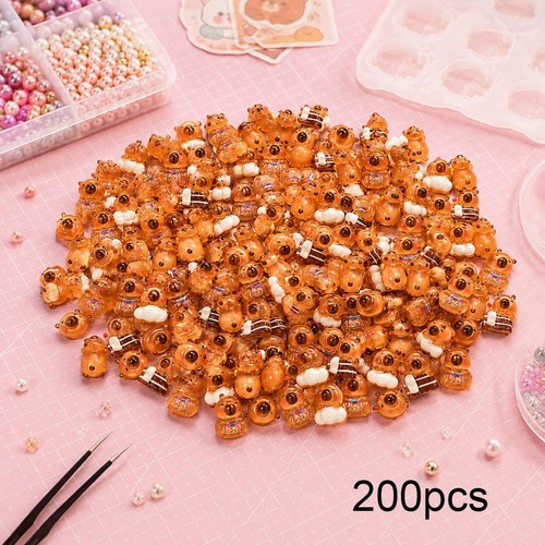 200pcs small plastic capybara - small,