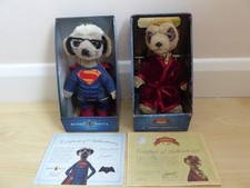 Compare the Market Meerkat ALEKSANDR & SERGI as SUPERMAN Boxed with Certificates