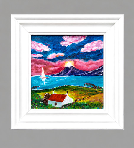 Original scottish landscape - original,