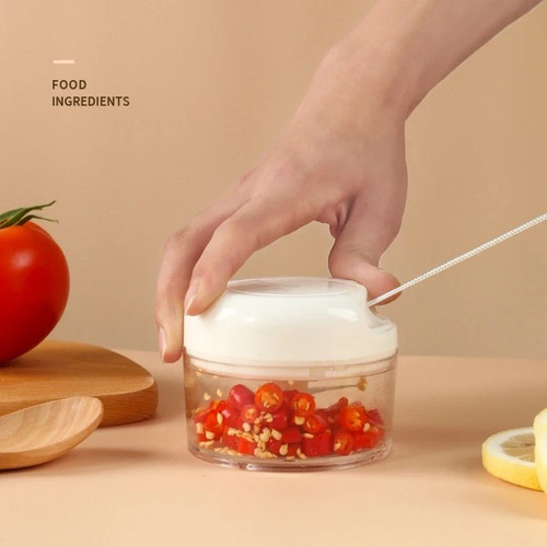 Manual food chopper pull - manual,