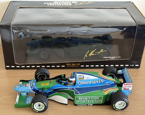 Schumacher benetton ford - benetton,