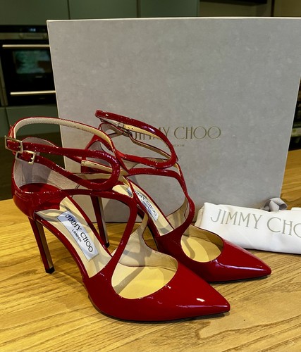 Jimmy choo lancer red patent - jimmy,
