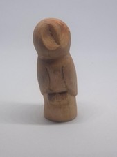 Owl Hand-Carved from Driftwood