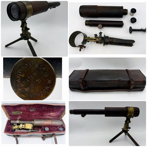 Antique davon telescope ww1 - antique,