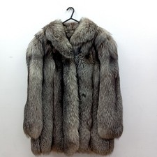 Saga Genuine Silver Fox Fur