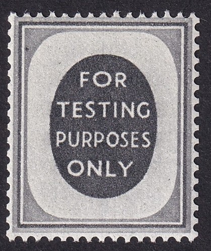 For testing purposes - 'for,