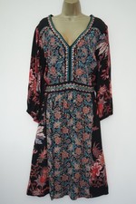 MONSOON BLACK FLORAL PAISLEY