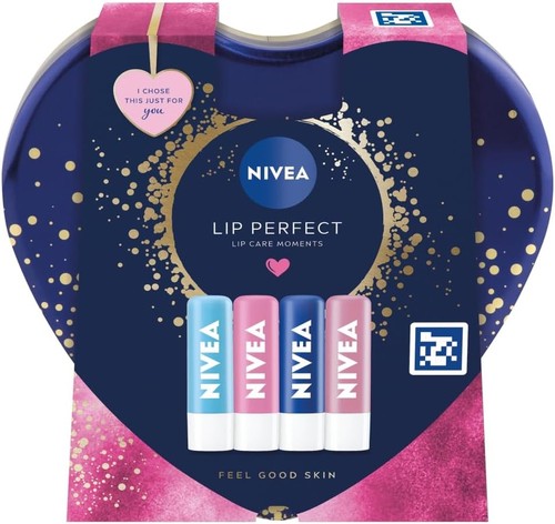 Nivea lip perfect piece - lip, tin