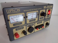 WATSON W 25AMP DC REGULATED POWER SUPPLY...........RADIO_TRADER_IRELAND.