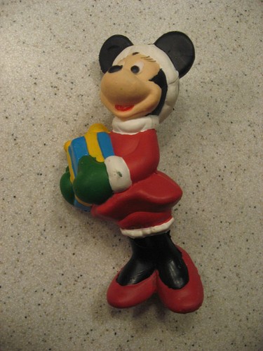 Vintage minnie mouse plastic - mouse,