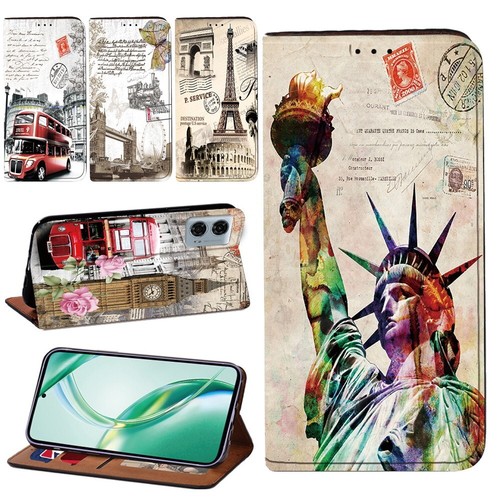 Leather stand cover case fit - leather,