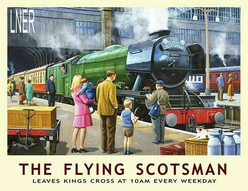 The flying scotsman train - the,
