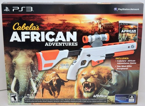 New ps3 cabela african - new, cabela's