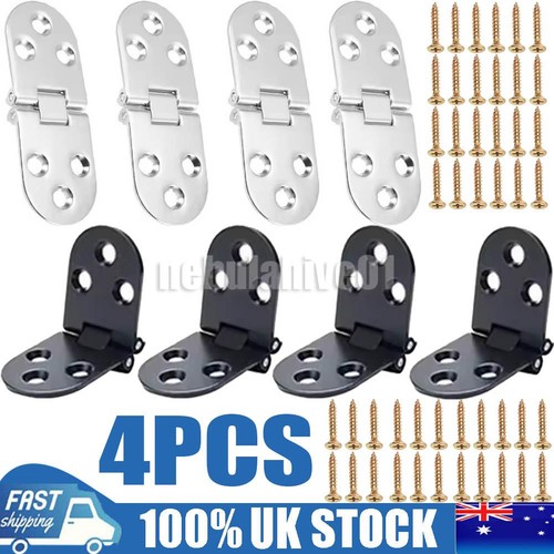 Folding flip top hinges - 4x,